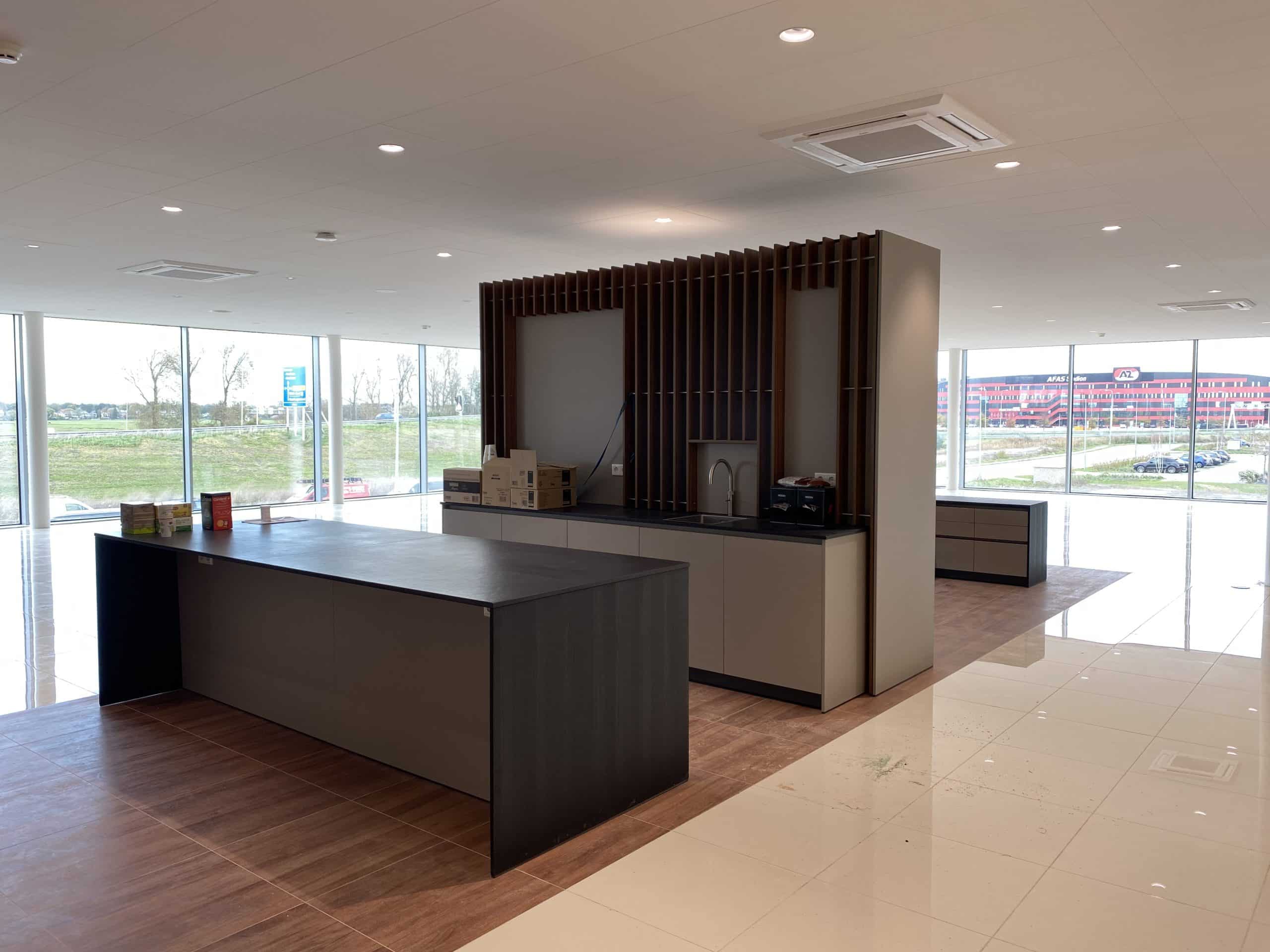 Project autogarage Alkmaar keuken eiland